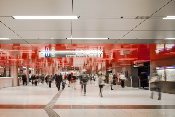 Neugestaltung Sperrengeschoss Marienplatz