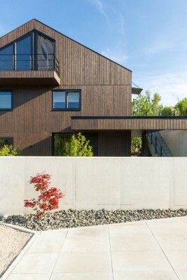 Neubau eines Einfamilienhauses mit Garage