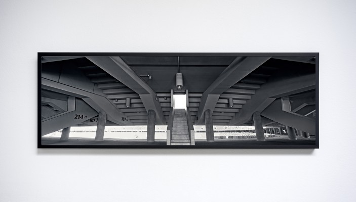 Motiv 4 - Rahmen Eiche schwarz (oder natur) | Museum Archival Pigment Print auf Hahnemühlen | 105 x 35 cm | Auflage: 25 Exemplare | Foto 2005/Print 2016