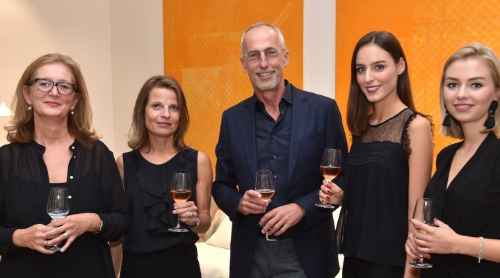 Susanne Schiller, Claudia Meyer-Brühl, Johann Klopsch und Elena Tengelmann (ganz rechts)