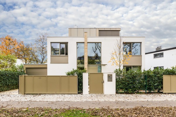 Neubau eines Einfamilienhauses mit Carport