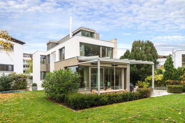 Neubau eines Einfamilienhauses mit Carport