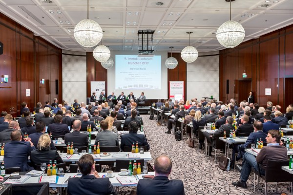 Immobilienforum München 2017 im The Charles Hotel. Foto: Management Circle AG