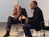 BILD:   		Francis Kéré und Chris Dercon        