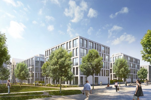 Perspektive Promenade. © Steidle Architekten