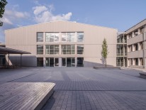 Schmuttertal-Gymnasium Diedorf. © proHolz Bayern/Petra Steiner