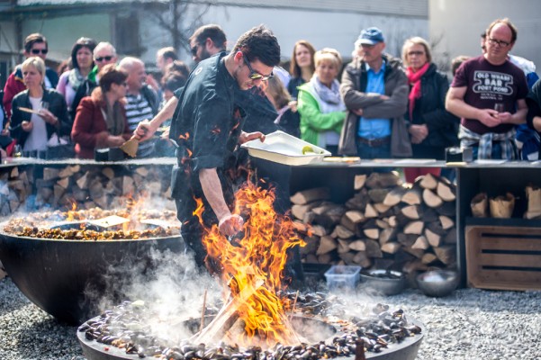 Der Feuerring in Aktion - ausgezeichnet mit dem reddot award 2016. © Dennis Savini