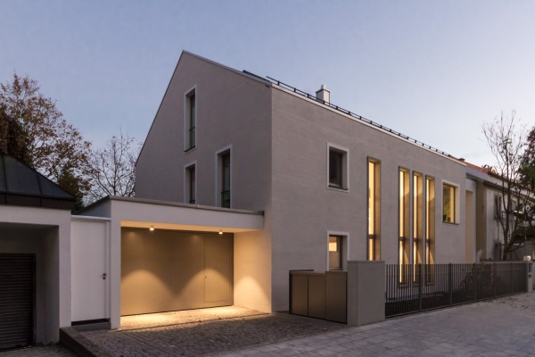 Neubau eines Einfamilienhauses mit Garage