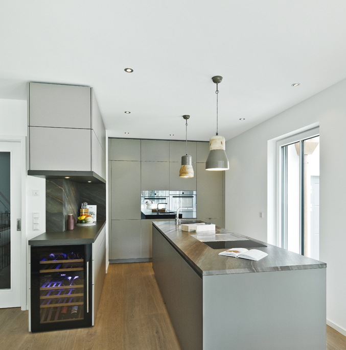Inselküche - MünchenArchitektur