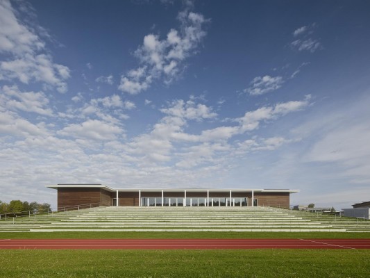 Gymnasium Buchloe, Buchloe. LRO Lederer Ragnarsdóttir Oei, Stuttgart. Foto: Zooey Braun