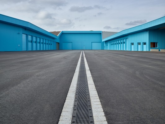 Wertstoff- und Straßenreinigungsdepot Nord, Augsburg. Knerer und Lang Architekten. Foto: Jens Weber + Orla Connolly