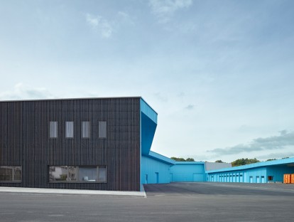 Wertstoff- und Straßenreinigungsdepot Nord, Augsburg. Knerer und Lang Architekten. Foto: Jens Weber + Orla Connolly