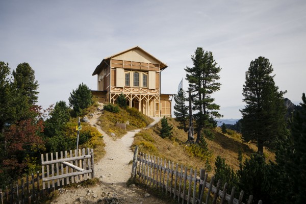 Georg Dollmann baute für Ludwig II. zwischen 1869 und 1872 das Königshaus auf dem Schachen.  © Ulrike Myrzik / Architekturmuseum der TU Muenchen