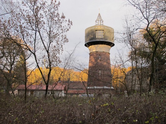 Wasserturm am Park Sanssouci, Potsdam/Deutschland. Foto: Wirth Alonso Architekten