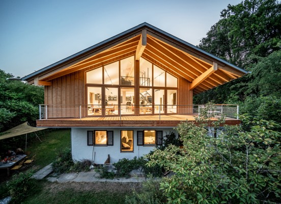 Auszeichnung Gewerbe- und Verwaltungsbau: Mehr Platz für Architekten, Schondorf am Ammersee. Foto: Rainer Viertlböck