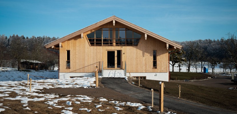 Neuaufbau eines Bauernhauses