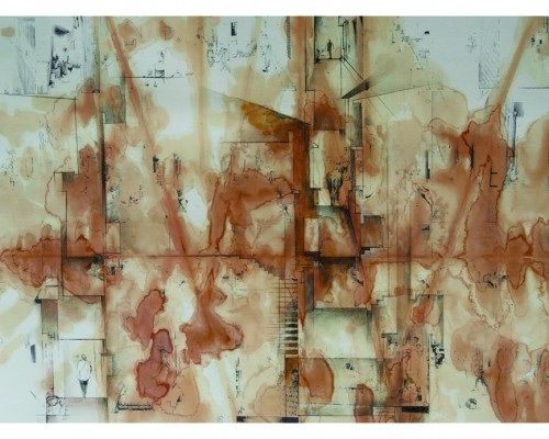 Ocean of Rain exhibition “CollapseClimate, Cities, Culture” Gallatin Gallery, New York 2018©Mathur_DaCunha