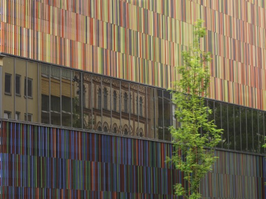 Außenansicht Museum Brandhorst Foto: Haydar Koyupinar, Bayerische Staatsgemäldesammlungen, München © Museum Brandhorst