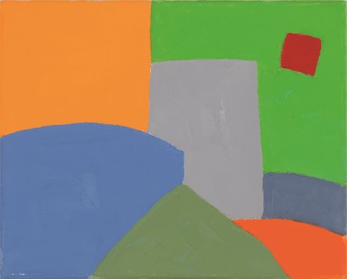 Etel Adnan Ohne Titel (#214), 2013, © Etel Adnan