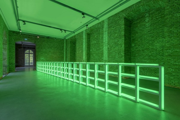 Dan Flavin untitled (to you, Heiner, with admiration and affection), 1973, © Estate of Dan Flavin / VG Bild-Kunst, Bonn 2019