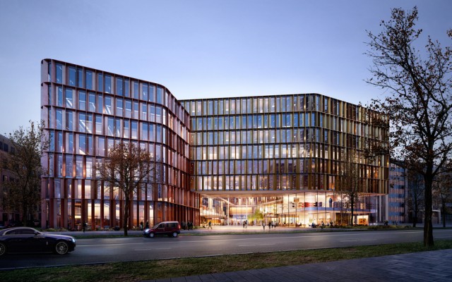 HENN setzt das Technologie-Zentrum auf dem Gelände der Firmenzentrale von Giesecke+Devrient um. © HENN / Quelle G+D, Juli 2019