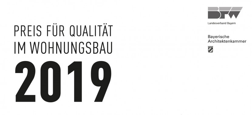 Preis für Qualität im Wohnungsbau 2019