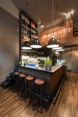 Kaffebar Patolli München Theke - © spitzbart treppen gmbh