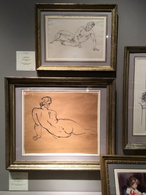 Zeichnungen von George Grosz von 1913 und 1914.