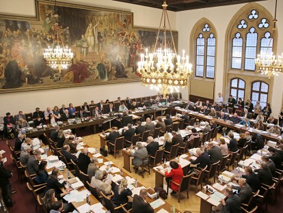 Vollversammlung des Münchner Stadtrats im Großen Sitzungssaal. © Nagy / Presseamt München