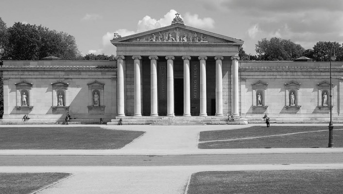 Glypothek © Leo von Klenze, 1816-1830, Joseph Wiedemann 1967–1972 Foto: Staatliche Antikensammlung und Glyptothek München