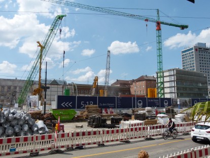 Baustelle HBF © Claudia Neeer