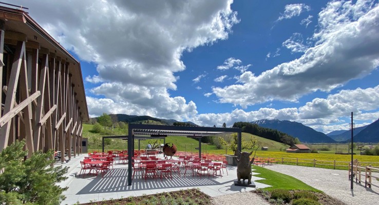 Restaurant-Terrasse in Premiumlage