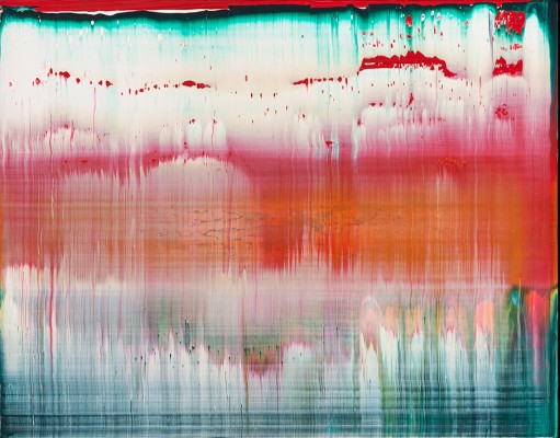 ┬® Beck & Eggeling International Fine Art. Gerhard Richter, Fuji, 1996, Öl auf Alucobond, 29 x 37 cm