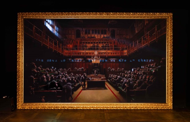 Affenartiges britisches Parlament © Dominik Gruss