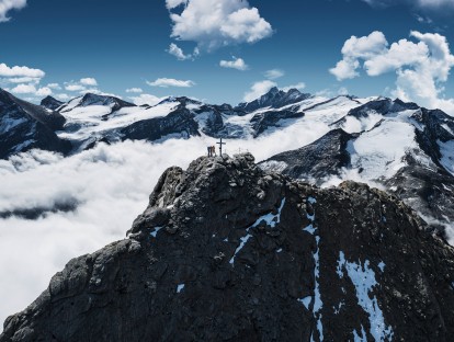 Gipfelsturm am Kitzsteinhorn (© Kitzsteinhorn)