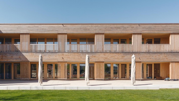 Kinderhaus St. Franzikus in Beilngries, von Bär Stadelmann Stöcker Architekten & Stadtplaner. © Felix Meyer