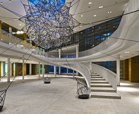 Tomás Saraceno Flying Garden, 2007 © Tomás Saraceno, Foto Rainer Viertlböck; Courtesy EPO art collection