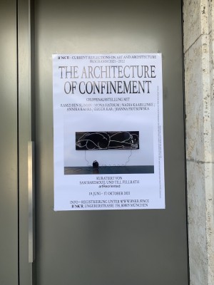 Ausstellungsplakat zu "The Architecture of Confinement"; © AnArchitecturalLife