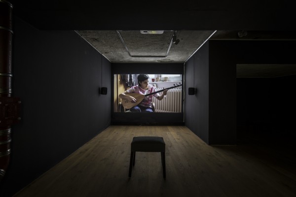 Video- und Soundinstallation „our Solo" von Annika Kahrs; © BNKR