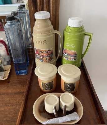 Immer heißes Wasser im Zimmer