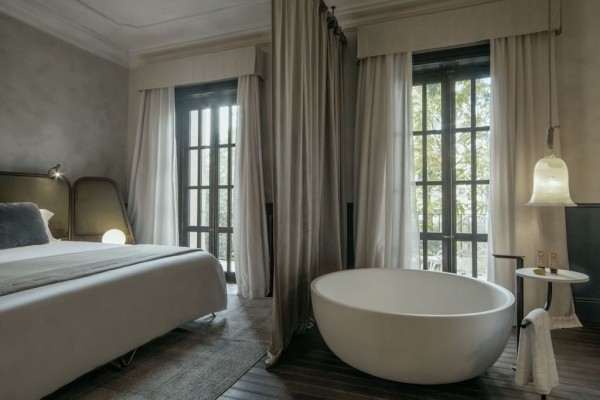 Die Suite mit der herrlichen Terrasse zum Garten