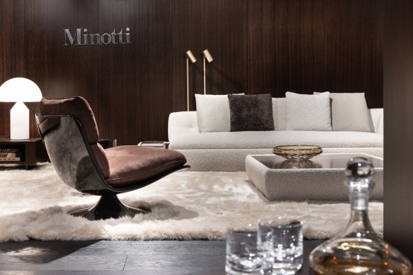 Wetscher feiert Eröffnung seines Minotti Studios