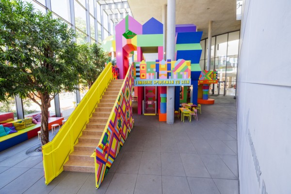 Aufgang zum FLUX Baumhaus (Foto ©Thomas Dashuber)