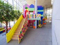 Aufgang zum FLUX Baumhaus (Foto ©Thomas Dashuber)