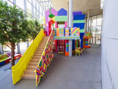 Aufgang zum FLUX Baumhaus (Foto ©Thomas Dashuber)