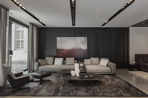 Ausstellung im Showroom Minotti by Egetemeier am Oskar von Miller Ring 1  | © Gabriel Buechelmeier