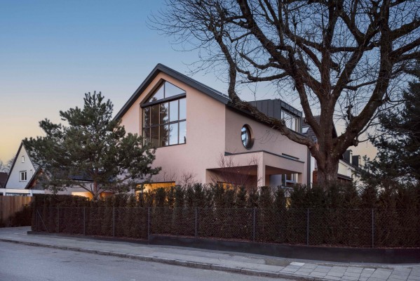 Verputzter Holzbau als Effizienzhaus