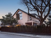 Verputzter Holzbau als Effizienzhaus