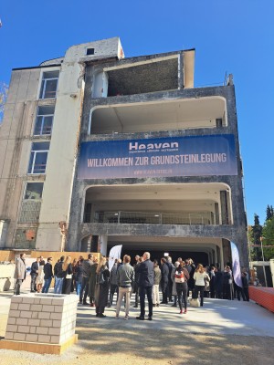 Grundsteinlegung HEAVEN, Außenaufnahme (Foto: A.Schmelter-Kaiser)