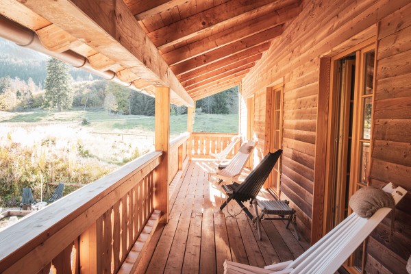 Balkon der Zimmer